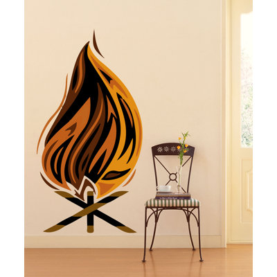 Decorative Cardboard Campfire Centerpiece Artificial Fire Fake Flame Paper Party Decorative Flame Torch-GD680