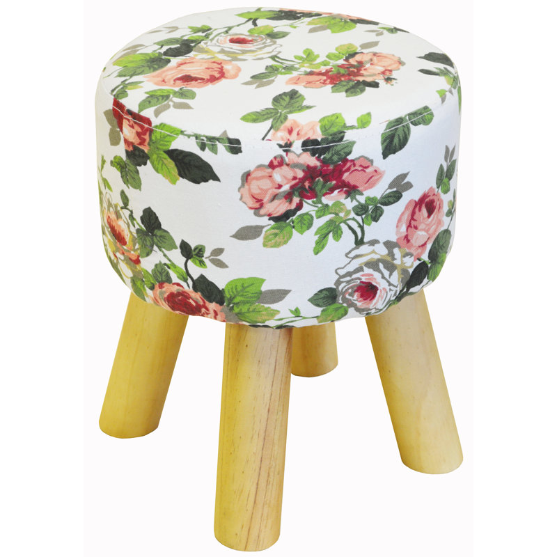 Fite Solid Wood Accent Stool