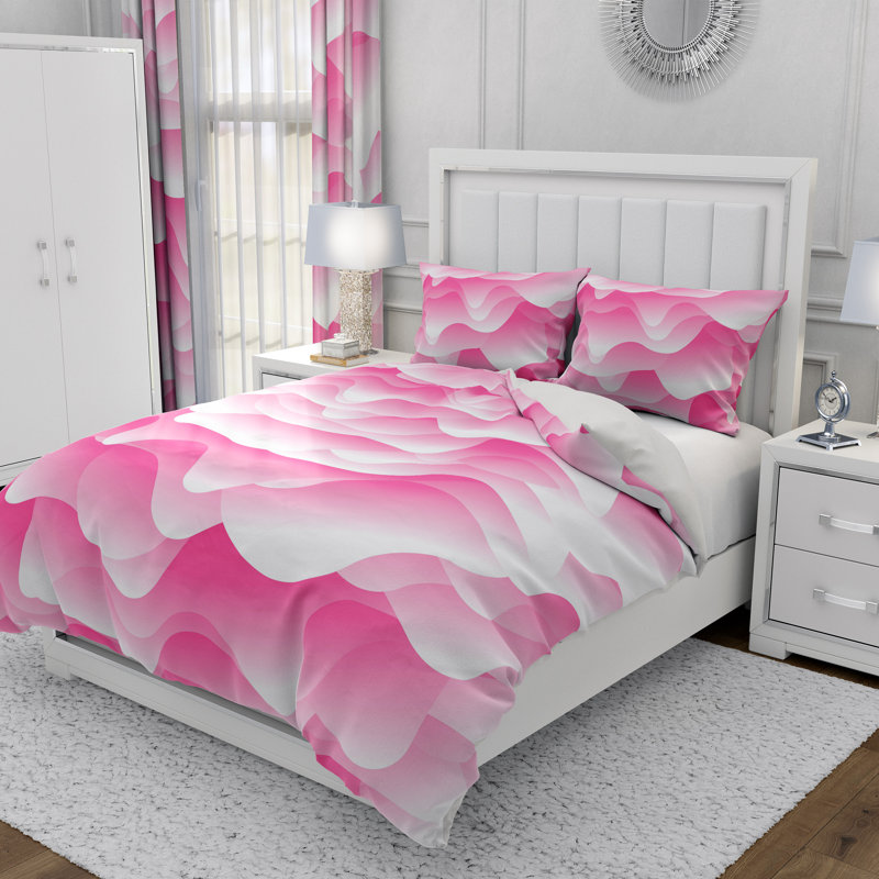 Abstract Duvet Cover, King Duvet Cover + 2 King Shams