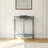 Natural Oak & Gray Finish Console Table