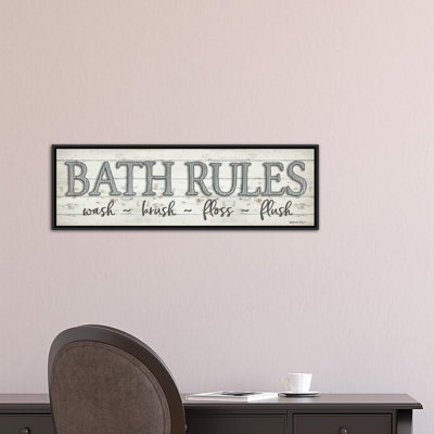" Bath Rules " by Susie Boyer