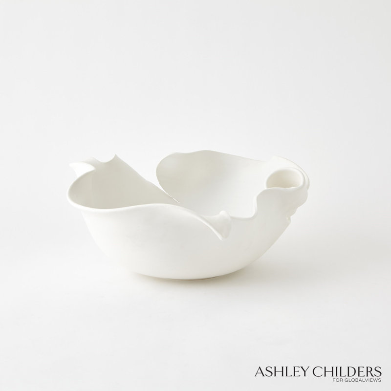 Charlotte Bowl-White