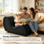 Sleek Chaise Lounge For Yoga - For Stretching, Relaxation, Exercise & More