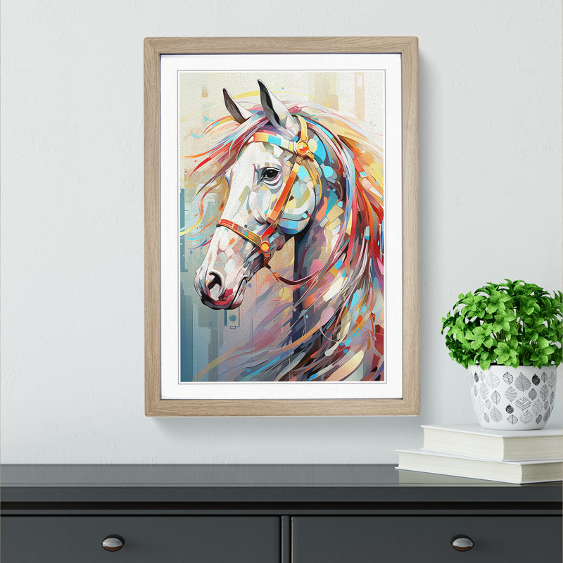 Horse Futurism No.2 - Framed Print