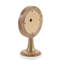 Horloge de table ronde texturée rustique-30690107