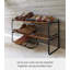 Range-chaussures Yamazaki Home, acier, extensible, empilable-268228534