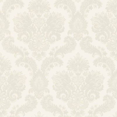 Tarn Floral Damask Wallpaper