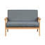 Ensemble de table basse et causeuse Bari