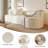 80'' Modern Sectional Sofa Soft Curved Backrest Lamb Velvet Comfy Cloud Couch with 2 Pillows Deep Seat for Living Room Furniture Sets, Apartment All Foam Sofa  NO Frame-516248