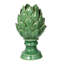 Petit accent artichaut en forme de fleur d'Helsa, vert