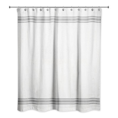 Rideau de douche simple Goggin