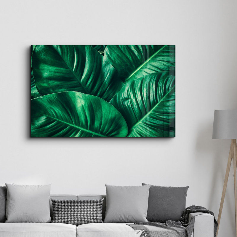 Elegant Tempered Glass Wall Art Painting, 13.8 x 21.7 inches | 100% Tempered Glass, Thickness: 0.16 inches | UV Printed for Vibrant Colors | Perfect for Home Decor, Living Room, & Office Spaces