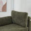 Chaise longue rembourrée en chenille de 32 po de largeur avec accoudoirs et coussins gauche-1371274315
