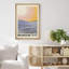 Oeuvre classique «Mid-Century Bauhaus géométrique soleil et océan» sur-99142193-99142196