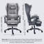 Chaise de bureau en similicuir avec fonction d'inclinaison