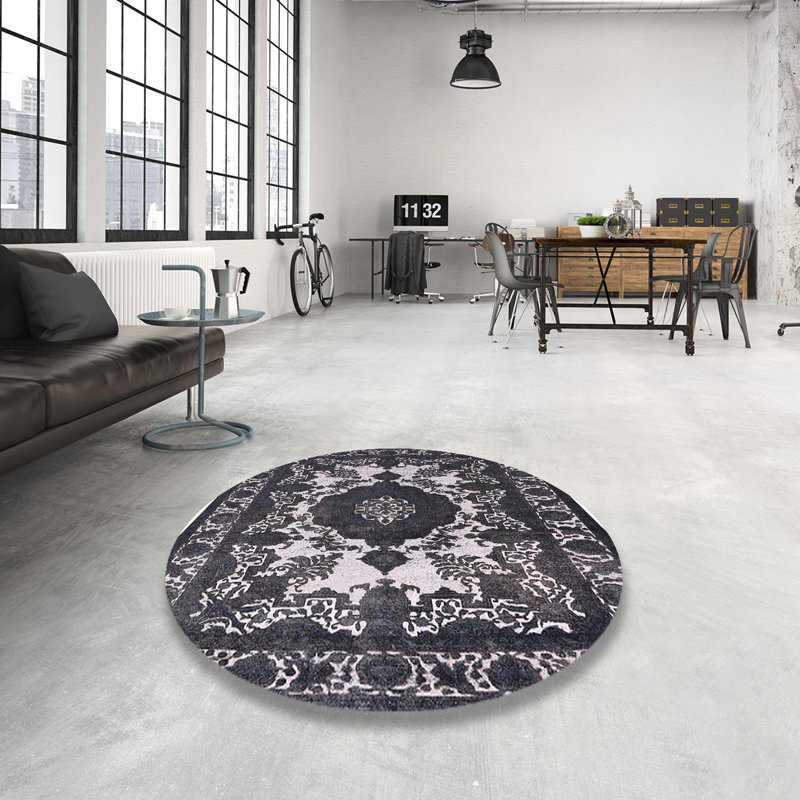 Oriental Indoor Rug, Round 8'