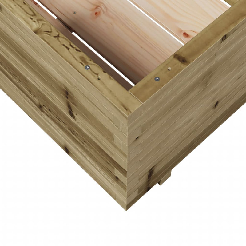 Bhavika Planter Box, 19.49" H x 27.56" W x 27.56" D, Impregnated 