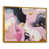 Toile avec cadre flottant or