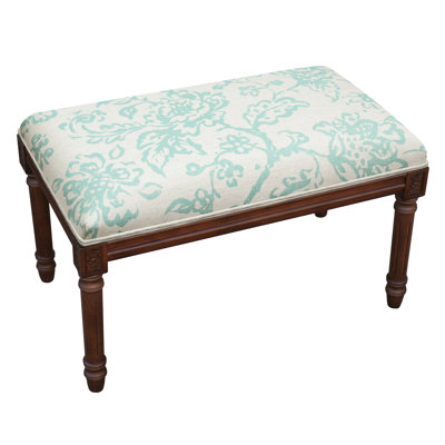 Billiot Linen Blend Upholstered Bench