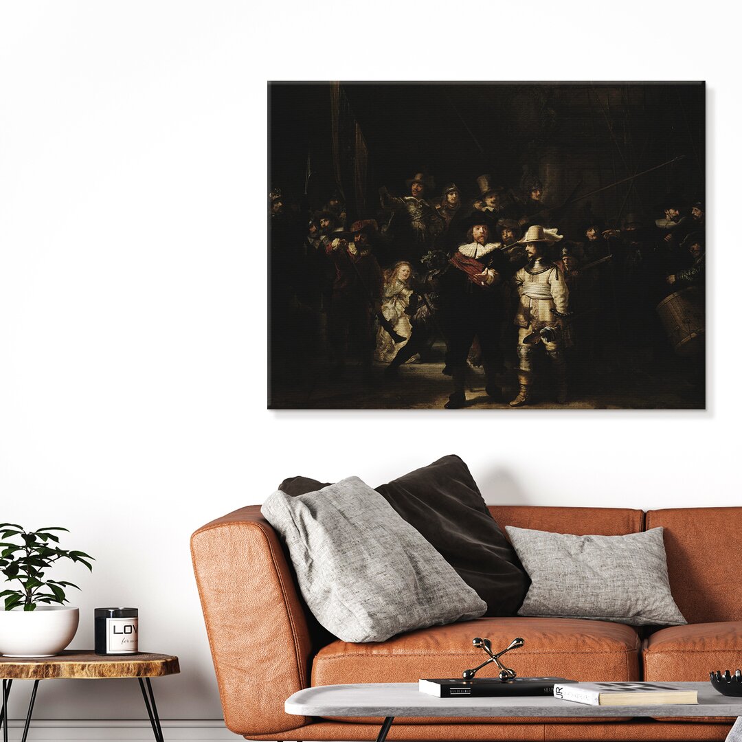 Leinwandbild The Night Watch von Rembrandt