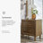 Leangela 24.63'' W Nightstand