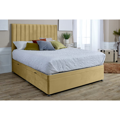 Adren Upholstered Ottoman Storage Bed