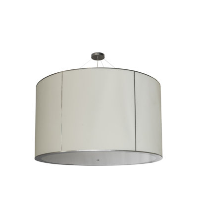 Lustre tambour unique à 9 lumières Gahraman