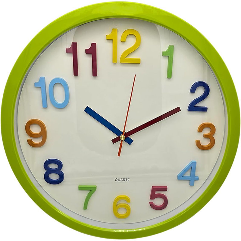 Kuester Wall Clock, Green