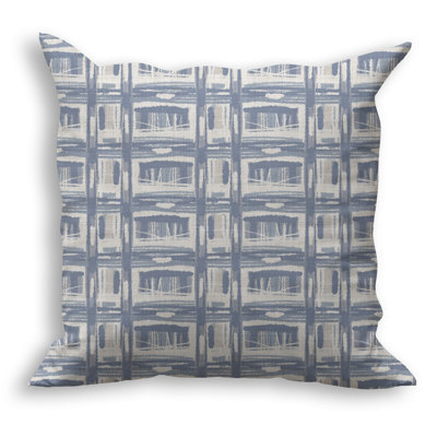 Geometric Outdoor Reversible Throw Pillow