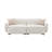 Modern Sofadarius  Boucle Sofa With 2 Toss Pillows