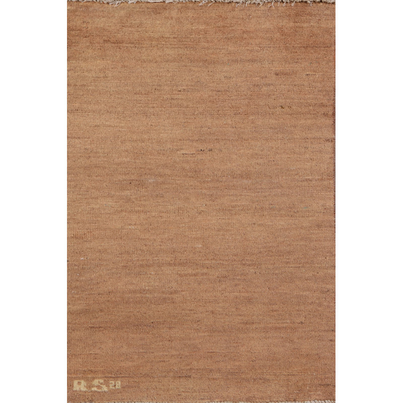 Tapis contemporain brun Gabbeh