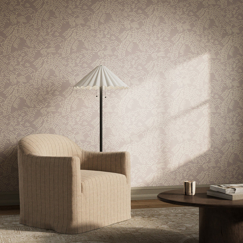 Balkan Wallpaper by FH Art Studio, 12"x8", Balkan Grey I