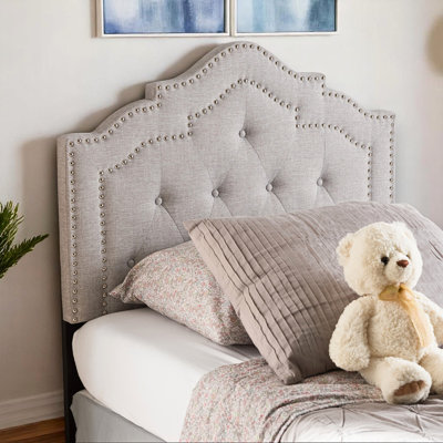 Ernetta Upholstered Panel Headboard by Lark Manor