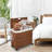 Modern Wicker Rolling Laundry Hamper with Handles-100969976