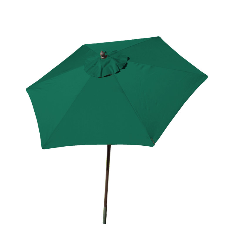 Parasol de marché 7 pi 5 po Savion, Vert chasseur