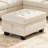 Shavera Upholstered Multifunctional Removeable Storage Ottoman-368123004