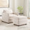 Fauteuils d'appoint avec repose-pieds Artoria