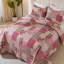 Ensemble de literie réversible douce et légère Floral Patchwork-110565066-110565070