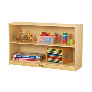 Jonti-Craft Low Mobile Straight-Shelf