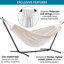 Emmaline Double Hammock with Stand-27863181