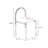 Modern White Solid back side Chair(Set of 2)