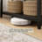 Narrow Console Table with Drawers and Shelf, Fluted Design, Modern Wood, Onyx Birch-1226769318