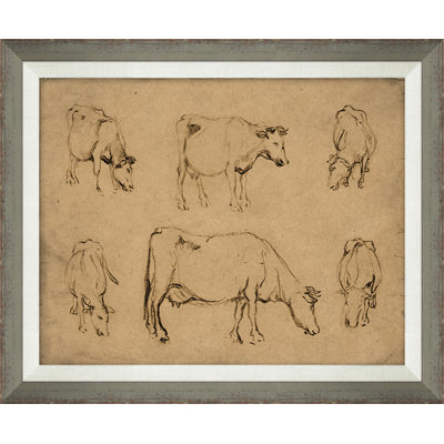 Barnyard Study 3 Print