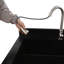 Freestanding Stainless Steel Utility Sink With Pull-Out Faucet-113607623