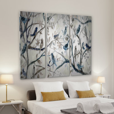 Chœur matinal - impression sur toile 3 pièces