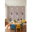 Papier peint fantaisiste rose Poodles-1104400345