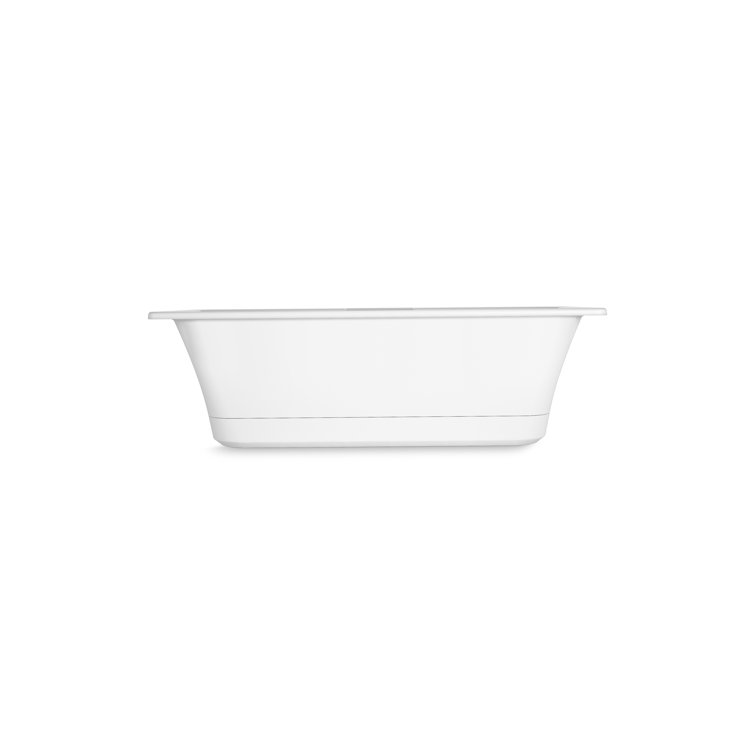 Volute 63 In. X 28-3/8 In. Freestanding Bath With Base