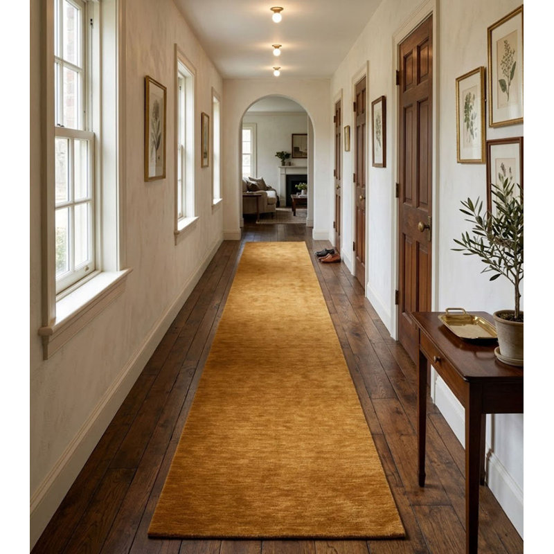 Tapis Gabbeh tissé à la main Gazali, 100% laine, de couleur unie, résistant à la décoloration et aux taches, durable, toutes tailles, fabriqué en Inde.