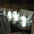 Egg White Polyethylene Deck Light