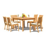 Arbor Outdoor 7 - Piece Teak Dining Set